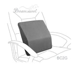 Memory Foam Lumbar Posture Aid Back Support Cushion for Office Home & Car - BC2