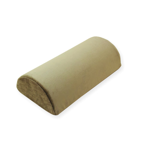 16" Memory Foam Bolster D-Shaped Half Roll Pillow - A53